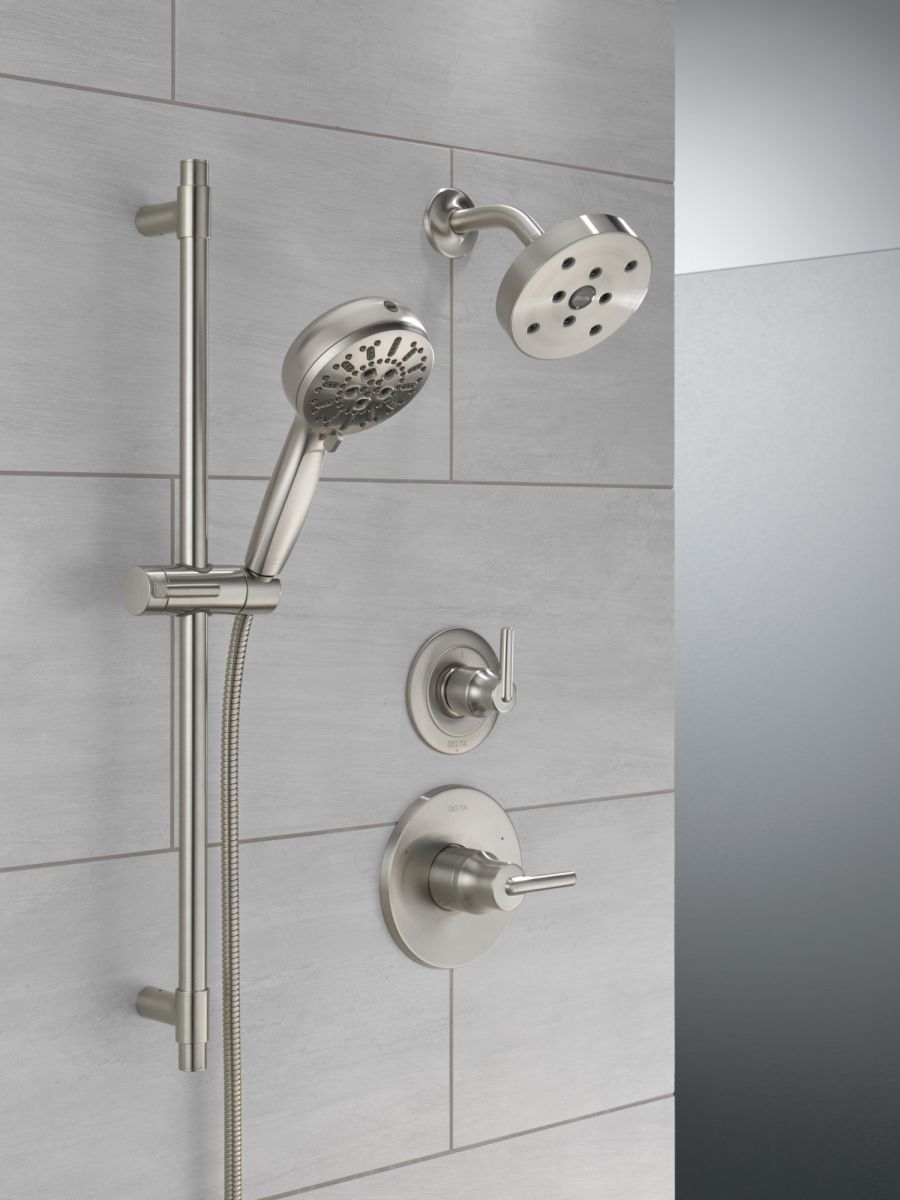 DELTA Trinsic 3-Setting 2-Port Diverter Trim — Stainless