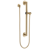 DELTA Universal Showering Components Adjustable Slide Bar / Grab Bar Assembly with Elbow — Champagne Bronze
