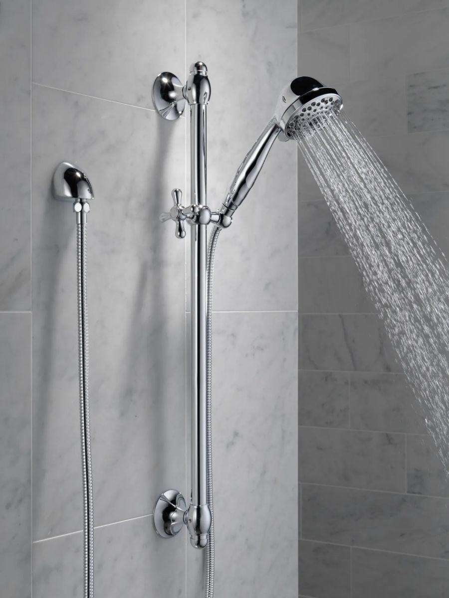 DELTA Universal Showering Components Wall Elbow for Hand Shower — Chrome