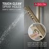 DELTA Universal Showering Components H2OKINETIC 3-Setting Slide Bar Hand Shower — Lumicoat® Champagne Bronze