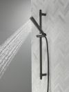 DELTA Universal Showering Components Premium Single-Setting Slide Bar Hand Shower — Matte Black