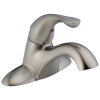 DELTA Classic Single Handle Centerset Bathroom Faucet — Stainless