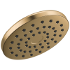 DELTA Universal Showering Components PivotPro Raincan Shower Head — Lumicoat® Champagne Bronze