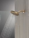 DELTA Universal Showering Components PivotPro Raincan Shower Head — Lumicoat® Champagne Bronze