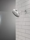 DELTA Universal Showering Components PivotPro Raincan Shower Head — Lumicoat® Chrome