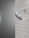DELTA Universal Showering Components PivotPro Raincan Shower Head — Lumicoat® Chrome