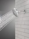 DELTA Universal Showering Components PivotPro Raincan Shower Head — Lumicoat® Chrome