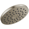 DELTA Universal Showering Components PivotPro Raincan Shower Head — Lumicoat® Stainless