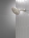 DELTA Universal Showering Components PivotPro Raincan Shower Head — Lumicoat® Stainless