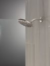 DELTA Universal Showering Components PivotPro Raincan Shower Head — Lumicoat® Stainless