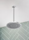 DELTA Universal Showering Components Shower Arm & Flange 14" Ceiling Mount — Chrome