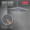 DELTA Universal Showering Components Single-Setting Metal Raincan Shower Head — Lumicoat® Chrome