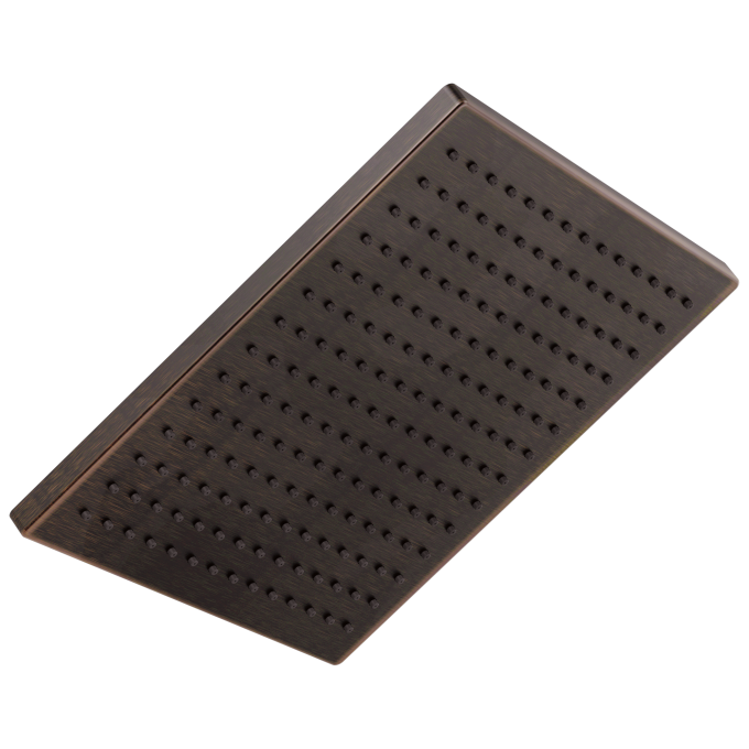 DELTA Universal Showering Components Single-Setting Metal Raincan Shower Head — Venetian Bronze