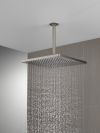 DELTA Universal Showering Components Single-Setting Metal Raincan Shower Head — Stainless