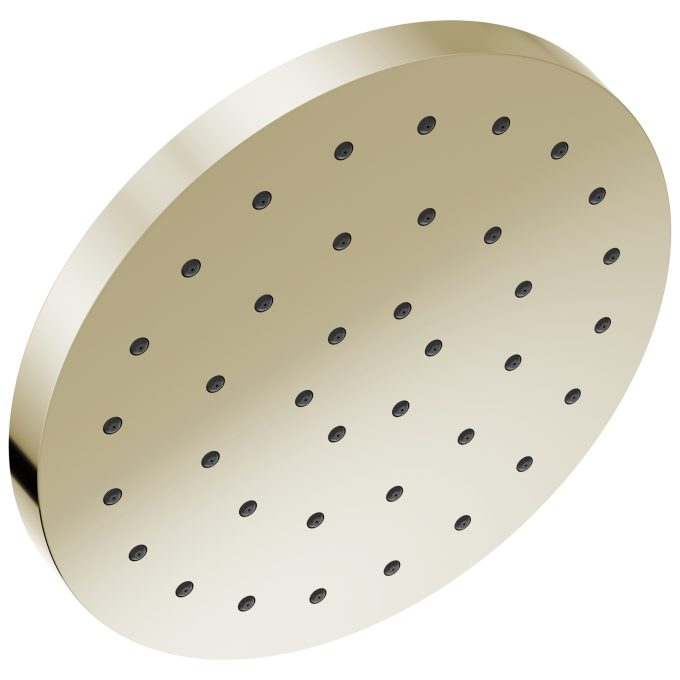 DELTA Universal Showering Components H2Okinetic Single-Setting Shower Head with Ultrasoak — Lumicoat® Polished Nickel