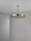 DELTA Universal Showering Components H2Okinetic Single-Setting Shower Head with Ultrasoak — Lumicoat® Polished Nickel