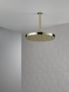 DELTA Universal Showering Components H2Okinetic Single-Setting Shower Head with Ultrasoak — Lumicoat® Polished Nickel