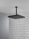 DELTA Universal Showering Components H2Okinetic Single Setting Shower Head with Ultrasoak — Matte Black
