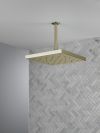 DELTA Universal Showering Components H2Okinetic Single Setting Shower Head with Ultrasoak — Lumicoat® Polished Nickel