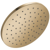 DELTA Universal Showering Components 10" Single-Function Raincan Shower Head — Lumicoat® Champagne Bronze
