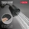 DELTA Universal Showering Components 3-Setting Showerhead — Matte Black