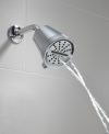 DELTA Universal Showering Components 3-Setting Showerhead — Lumicoat® Chrome
