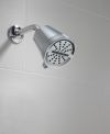 DELTA Universal Showering Components 3-Setting Showerhead — Lumicoat® Chrome