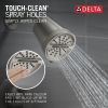 DELTA Universal Showering Components 3-Setting Showerhead — Lumicoat® Stainless