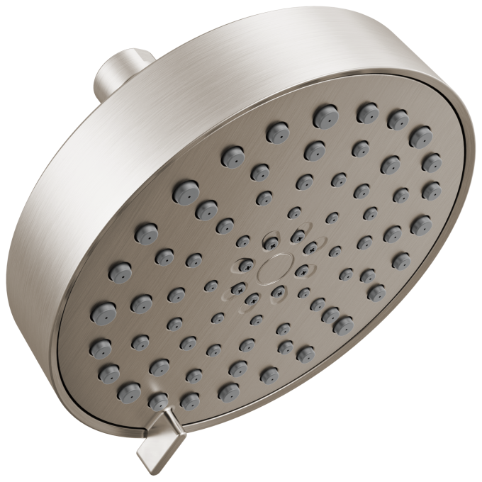 DELTA Universal Showering Components 4-Setting Shower Head — Stainless