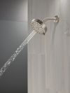 DELTA Universal Showering Components 4-Setting Shower Head — Stainless