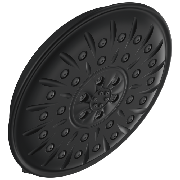 DELTA Universal Showering Components Ultrasoak 4-Setting Shower Head — Matte Black