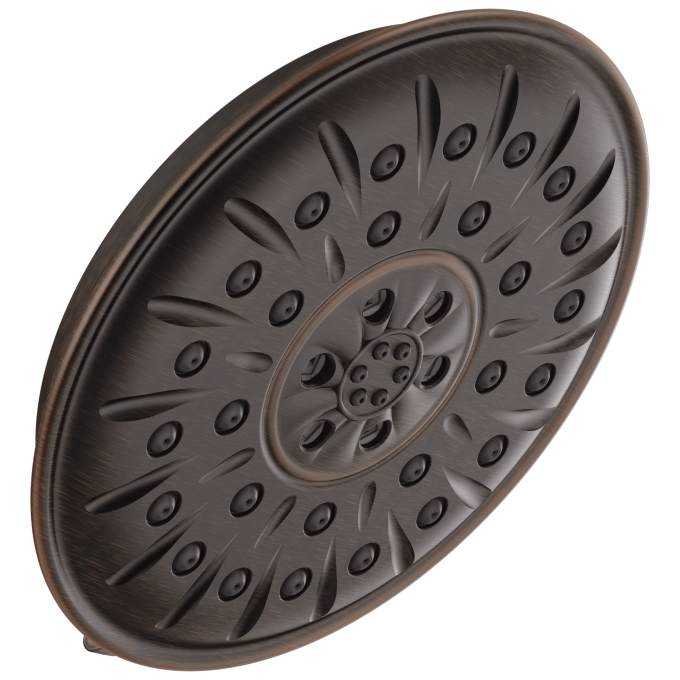 DELTA Universal Showering Components Ultrasoak 4-Setting Shower Head — Venetian Bronze