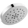 DELTA Universal Showering Components H2Okinetic 4-Setting Shower Head with Ultrasoak — Lumicoat® Chrome