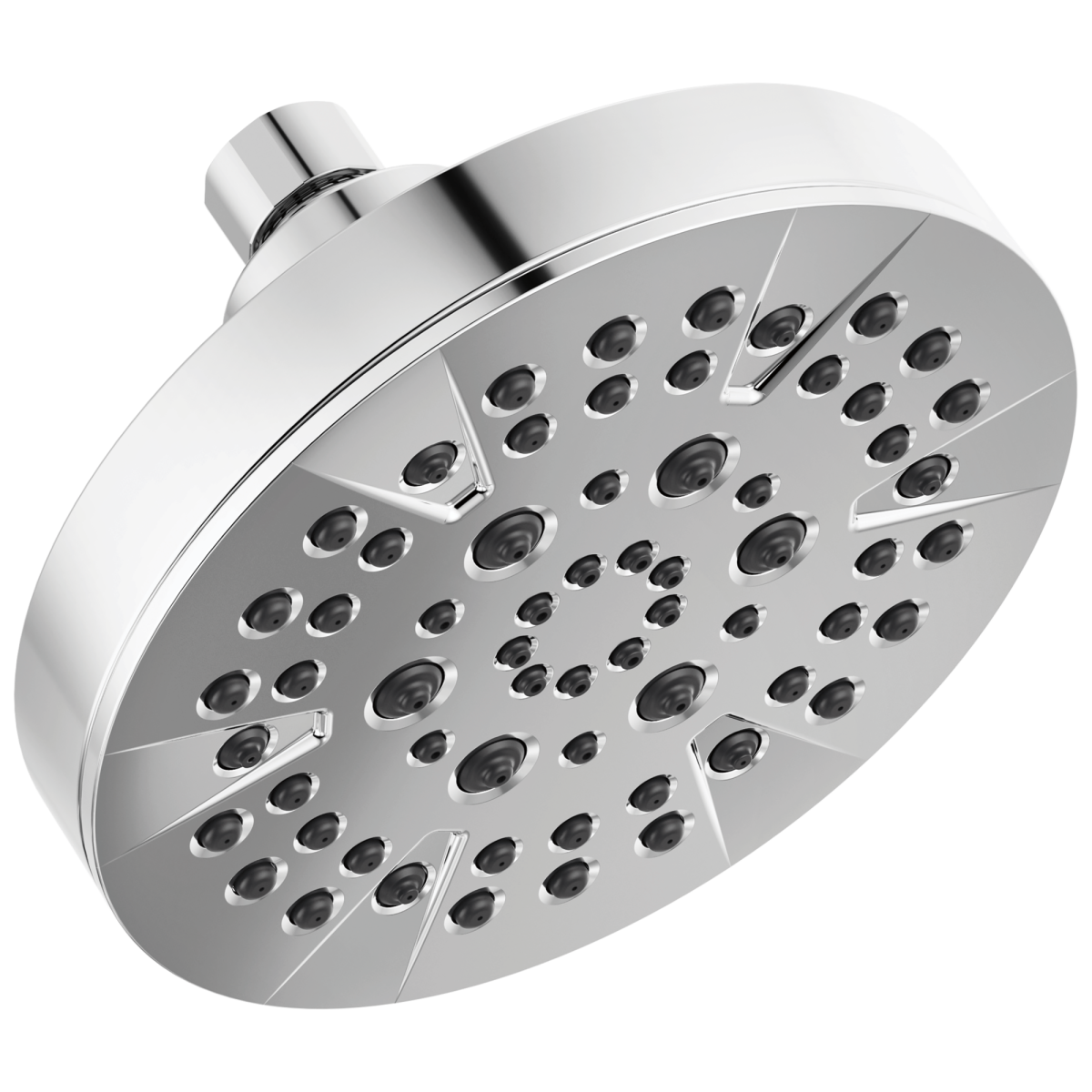 DELTA Universal Showering Components 5-Setting Showerhead — Chrome