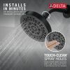 DELTA Universal Showering Components 5-Setting Showerhead — Matte Black