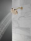 DELTA Universal Showering Components 5-Setting Showerhead — Champagne Bronze