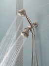 DELTA Universal Showering Components Wall Mount Shower Arm & Flange — Stainless
