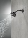 DELTA Universal Showering Components H2OKINETIC 5-Setting Contemporary Shower Head — Matte Black