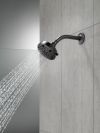 DELTA Universal Showering Components H2OKINETIC 5-Setting Contemporary Shower Head — Matte Black