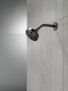 DELTA Universal Showering Components H2OKINETIC 5-Setting Contemporary Shower Head — Matte Black