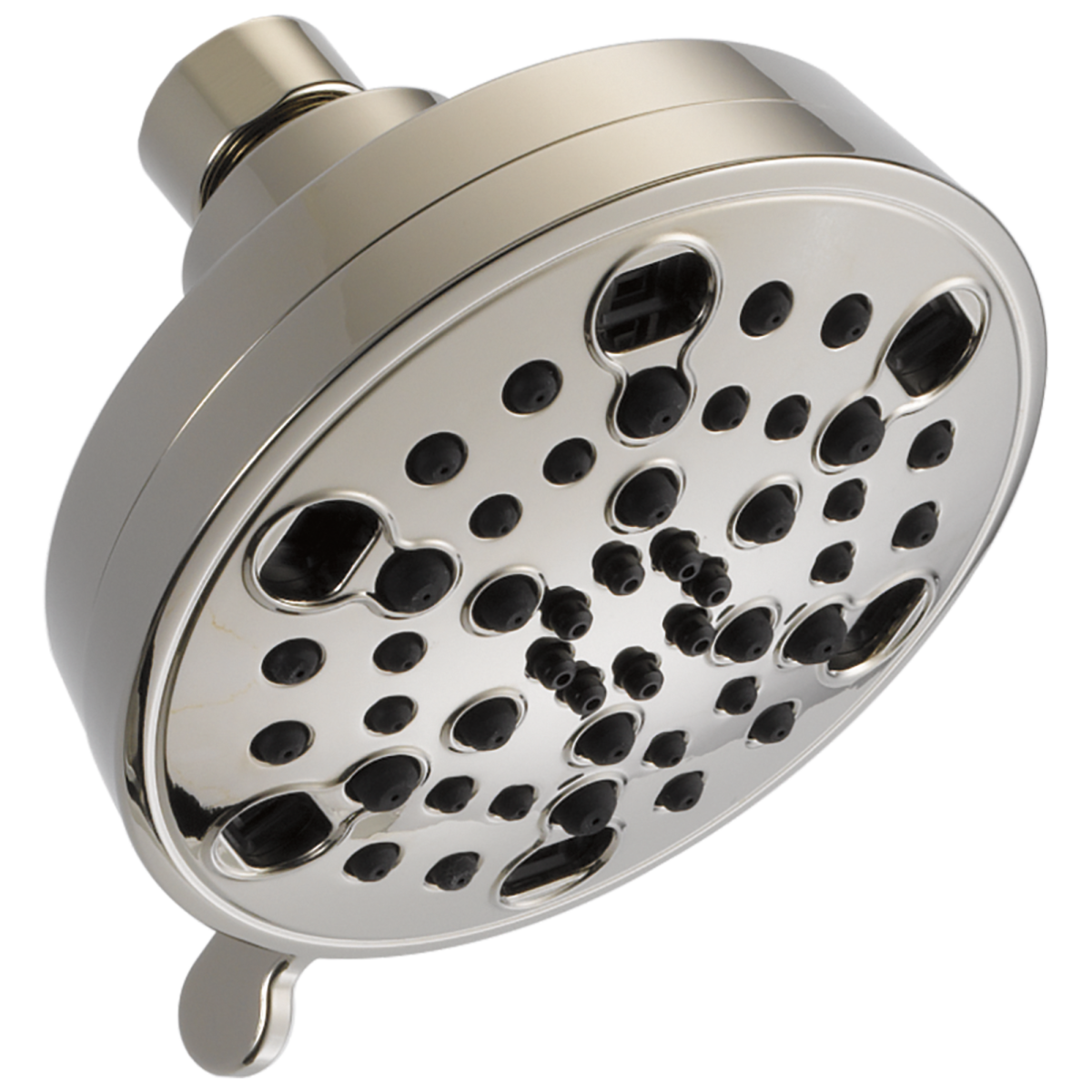 DELTA Universal Showering Components H2OKINETIC 5-Setting Contemporary Shower Head — Polished Nickel