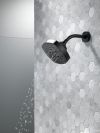 DELTA Universal Showering Components H2OKINETIC 5-Setting  Shower Head — Matte Black