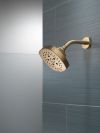 DELTA Universal Showering Components H2OKINETIC 5-Setting  Shower Head — Lumicoat® Champagne Bronze