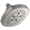 DELTA Universal Showering Components H2OKINETIC 5-Setting  Shower Head — Lumicoat® Stainless