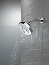 DELTA Universal Showering Components H2OKINETIC 5-Setting  Shower Head — Chrome