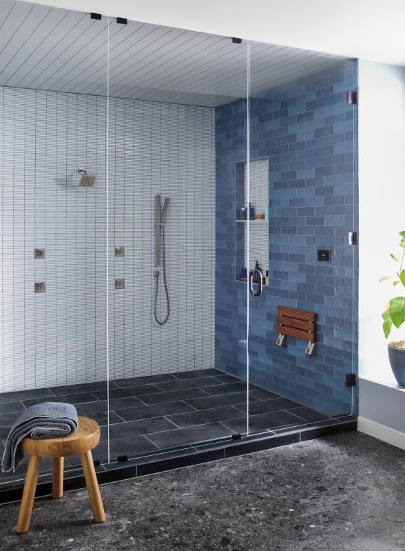 DELTA Universal Showering Components Digital Interface — Lumicoat® Black Stainless