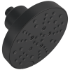 DELTA Universal Showering Components H2OKINETIC 5-Setting Contemporary Raincan Shower Head — Matte Black