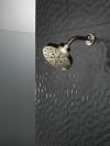 DELTA Universal Showering Components H2OKINETIC 5-Setting Contemporary Raincan Shower Head — Lumicoat® Polished Nickel