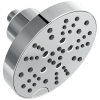 DELTA Universal Showering Components H2OKINETIC 5-Setting Contemporary Raincan Shower Head — Lumicoat® Chrome