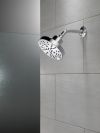 DELTA Universal Showering Components H2OKINETIC 5-Setting Contemporary Raincan Shower Head — Lumicoat® Chrome